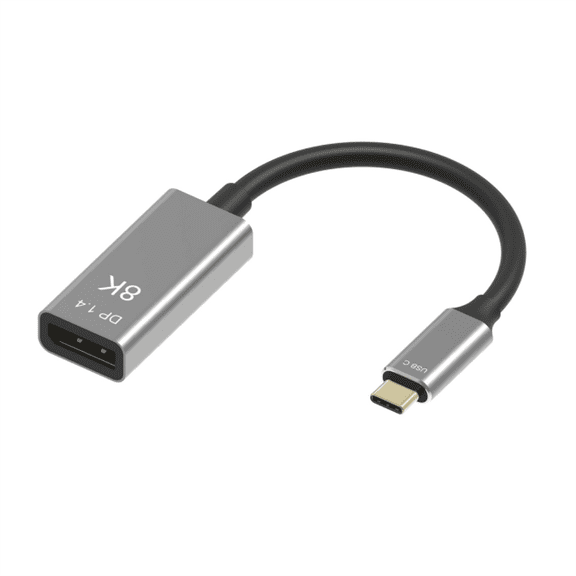 USB C to DisplayPort 1.4 8K Cable 8K@60Hz 4K@144Hz Male to Female 20CM Converter Thunderbolt 3 to DisplayPort Adapter TAPDRA Spare Part