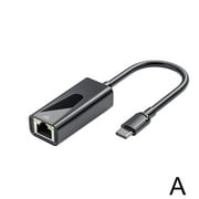 Adaptateur USB USB-C Type C vers HDMI 4K + câble Ethernet Gigabit Lan RJ45  3.1 M/100 Mbps + HUB USB 1000 convertisseur vidéo 4 en 1