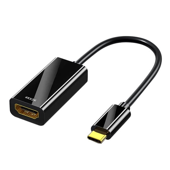 USB-C to Female HDMI Adapter - 4K UHD Converter Cable with Dynamic HDR support, Gold-Plated Port Connector for MacBook PC Phone