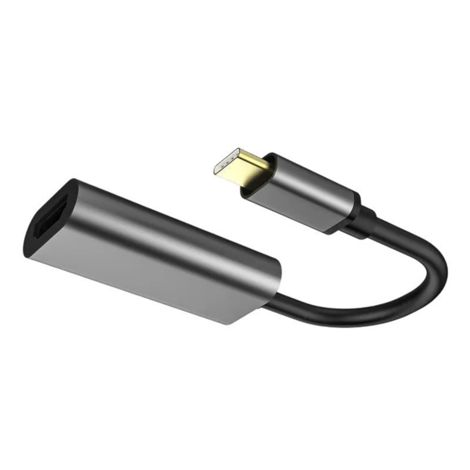 Adattatore USB-C A HDMI 4K – Plug & Play, Schermi Fino A 3840x2160, Alluminio+ABS