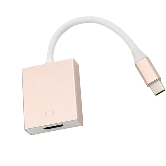USB C to Hdmis Converters Aluminum Construction 4K Video Output Supports Smartphone Tablets Laptop TVs Display Connection