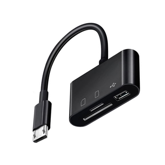 USB C to Memory Card Reader Adapter for Fast File Transfer Easy File Access Connecting USB Peripherals Keyboards