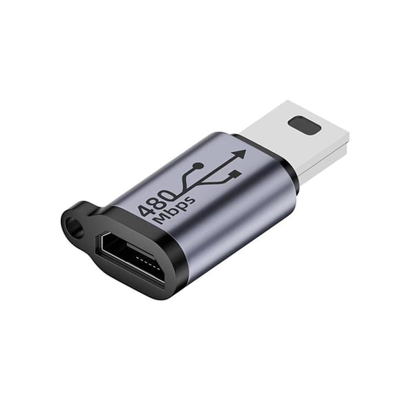 USB C to Mini USB2.0 Adapter Type C Female to Mini P4I9 Converts New Male