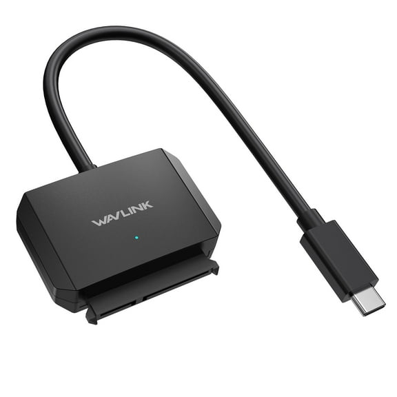 USB-C To SATA III Hard Drive Adapter, SATA To USB C 5Gbps External Hard Drive for 2.5"/3.5" HDD/SSD