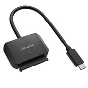 USB-C To SATA III Hard Drive Adapter, SATA To USB C 5Gbps External Hard Drive for 2.5/3.5 HDD/SSD