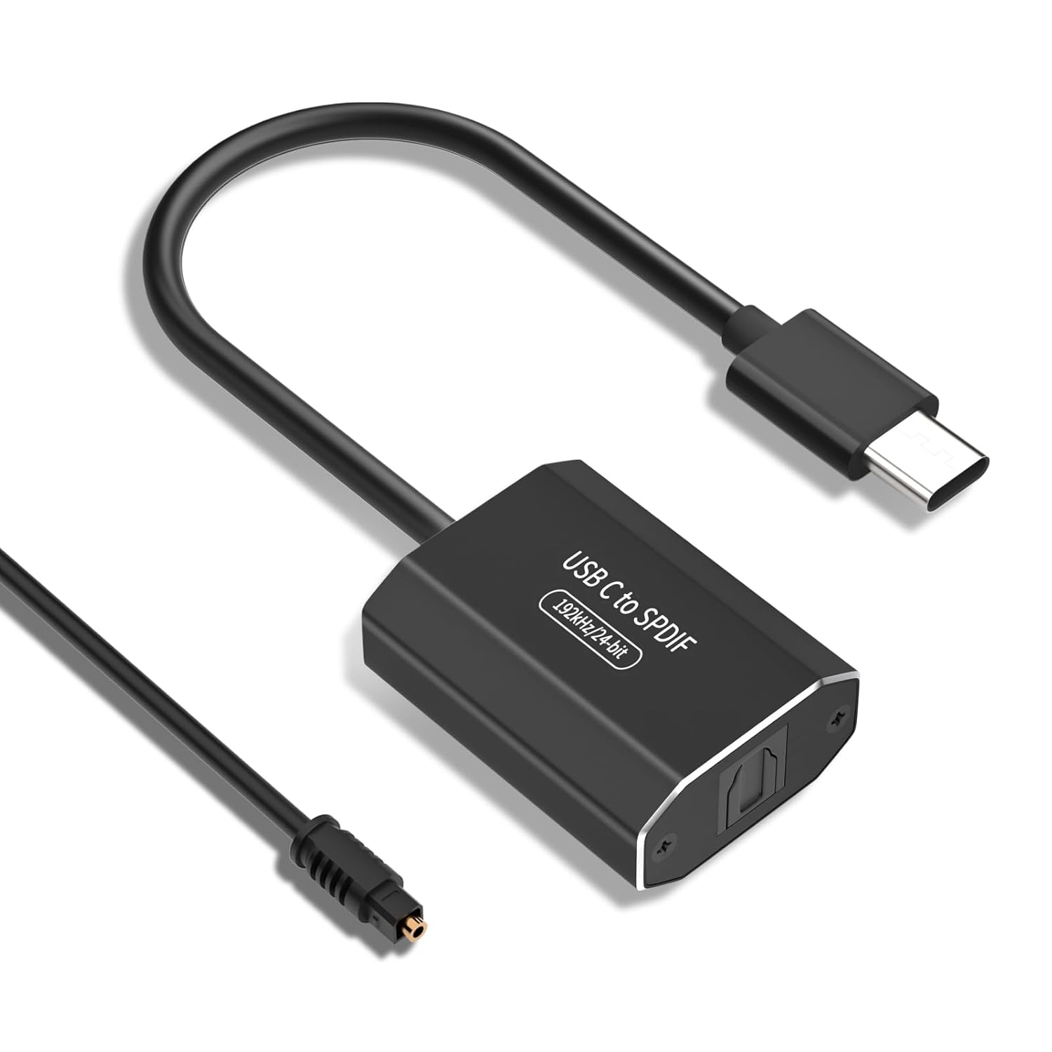 USB C to SPDIF Output Adapter&USB A to Optical TOSLINK Audio Adapter
