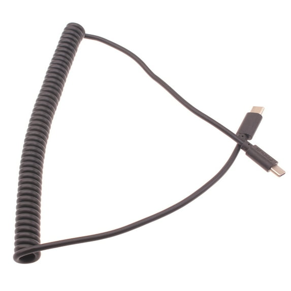 USB-C to TYPE-C Coiled Cable for Nokia C110/C210/C100 - Fast Charger Cord Power Wire