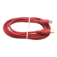 thumbnail image 1 of USB-C to Type-C Red 6ft Long Cable for Nokia C110/C210/C100 - PD Fast Charger Cord Power Wire Sync, 1 of 1