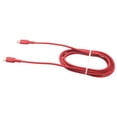 thumbnail image 1 of USB-C to Type-C Red 6ft PD Cable for Samsung Galaxy Tab A 8.4 (2020)/A7 10.4 (2020) - Fast Charger Cord Power Wire Sync [C-to-C] TPE Fast Long, 1 of 6