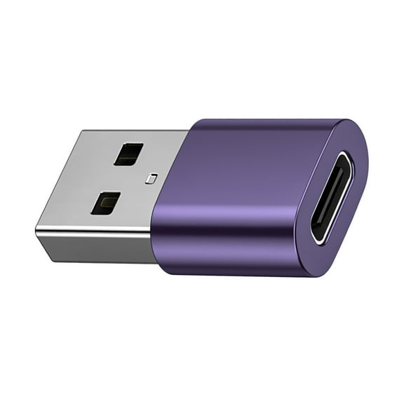 USB C to USB A Adapter 480Mbps Fast Charging & Sync, Metal Housing for Laptop Tablet Mobile Devices
