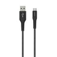thumbnail image 1 of USB-C to USB-A Cable - Black 1m, 1 of 3