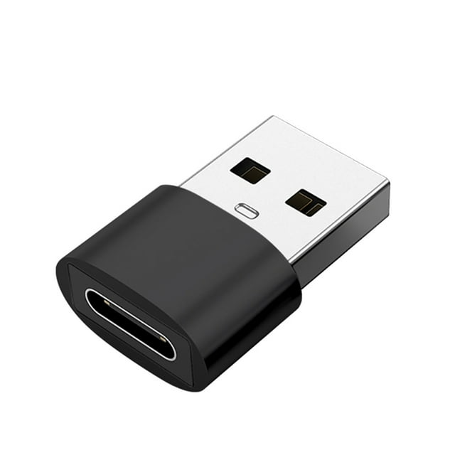 USB C to USB Adapter (2 Pack), USB-C Female to USB Male, USB Type C Female to USB OTG Adapter for Macbook Samsung Xiaomi Laptap