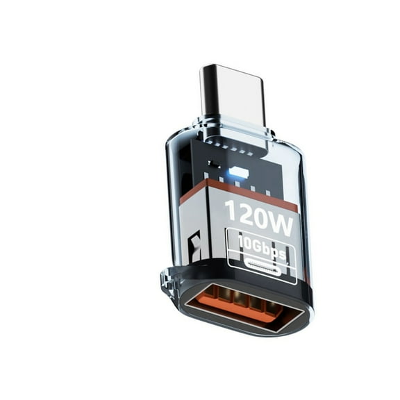 USB C to USB Adapter with Indicator OTG Adapter Support 10Gbps Data Transfer