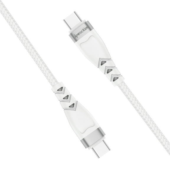 USB-C to USB-C 60W High-Speed Charge and Sync Cable (5 ft) - White