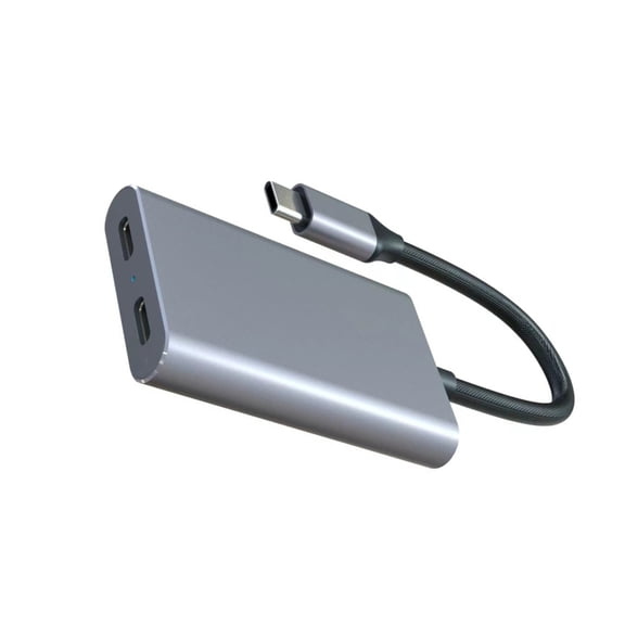 USB C to USB C Adapter Charging Hub Enabling 4K@60Hz Video & PD100W Fast Charging for Multiple Electronics Phones