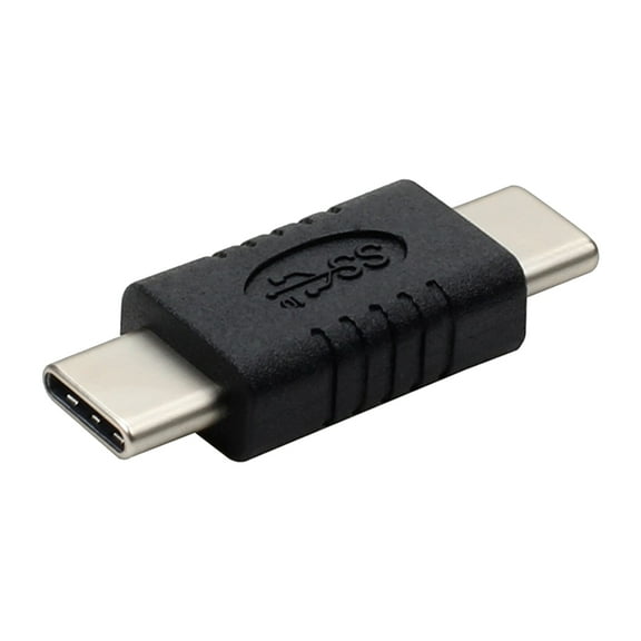 USB C to USB C Adapter Type C Connector for Fast Speed Charging and Data Sync Male to Female/Male