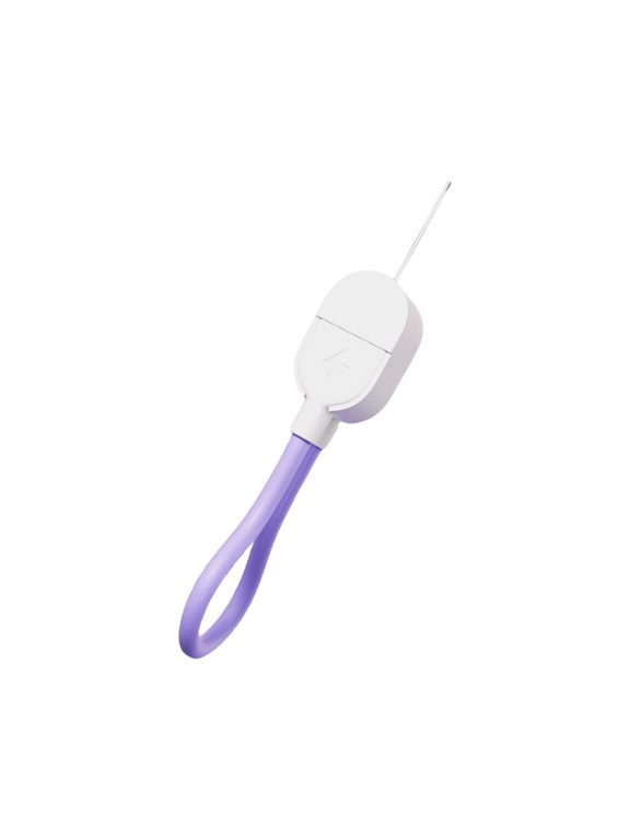 USB C to USB C Cable Keychain Type C 60W Fast Charging Cable for Phone 15/16 S24 Note 20 Tablets Computer
