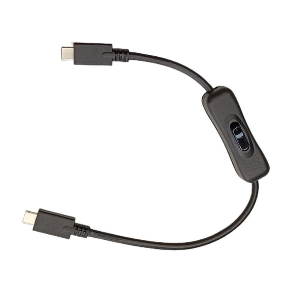 USB C to USB C Cable Type C Male to Type C Male with Switches Charging Cable Adapter Cord USB3.1 PD100W for Phone