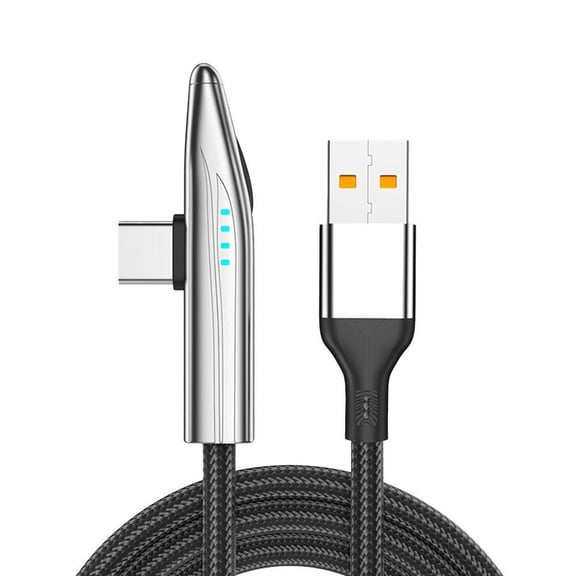 USB C to USB C Charger Cable Data Cable PD 100W Charger Digital Display Auto Power Off Dual Core Protection