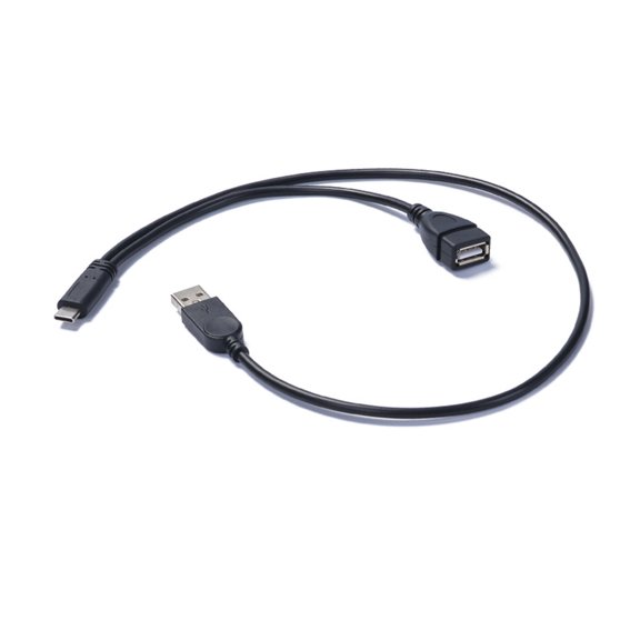 USB C to USB Female and Male OTG Adapter Cable with Charging Function for Phones Tablets for Mouse Keyboards Disk