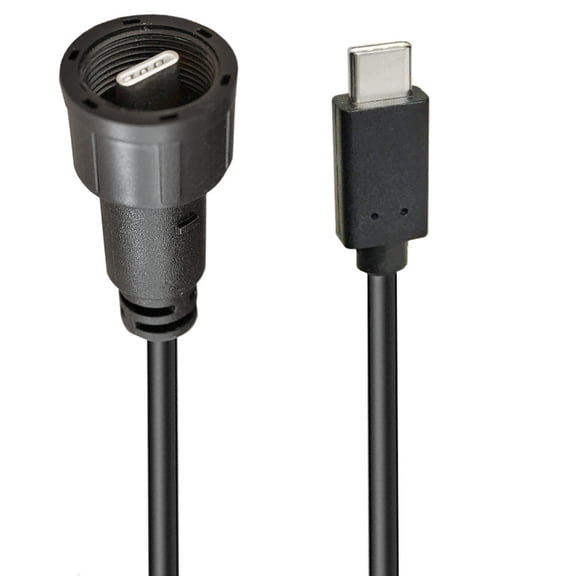 USB C to USB2.0/USB3.0 Connection Cable Quick Charging Capable of 2A Waterproof