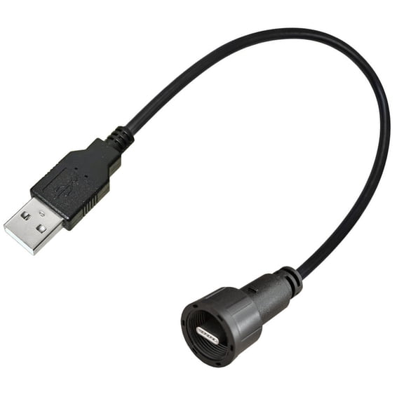 USB C to USB2.0/USB3.0 Connection Cable Quick Charging Capable of 2A for Efficient Power Delivery Waterproof Durability