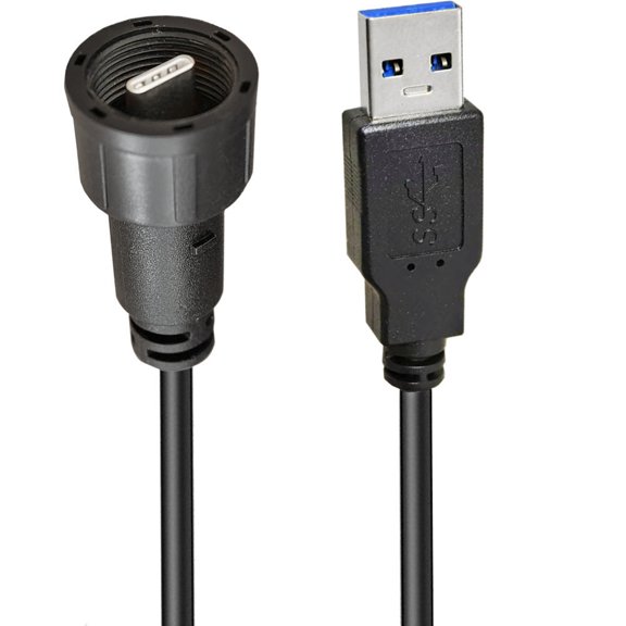 USB C to USB2.0/USB3.0 Connection Cable Quick Charging Capable of 2A for Efficient Power Delivery Waterproof Durability