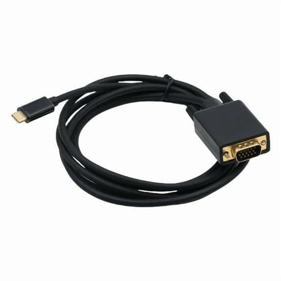 USB C to VGA Cable 31inch, High Resolution Type C to VGA Male Converter Cable for Monitor and Projector