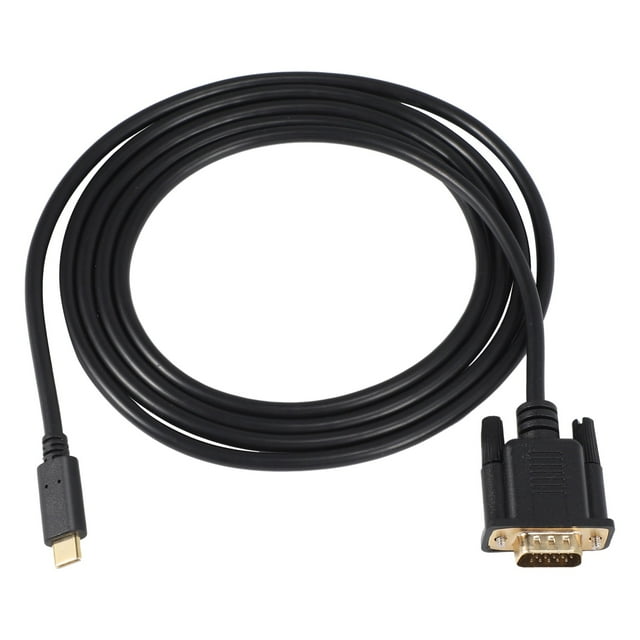 USB C to VGA Cable 5.9 Feet/1.8M, USB Type C to VGA Cable, Suitable for