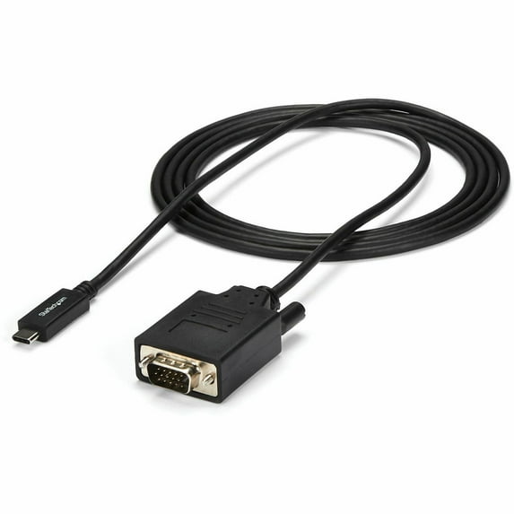 StarTech.com CDP2VGAMM2MB USB-C to VGA Adapter Cable - 2m (6 ft.) - 1920 x 1200