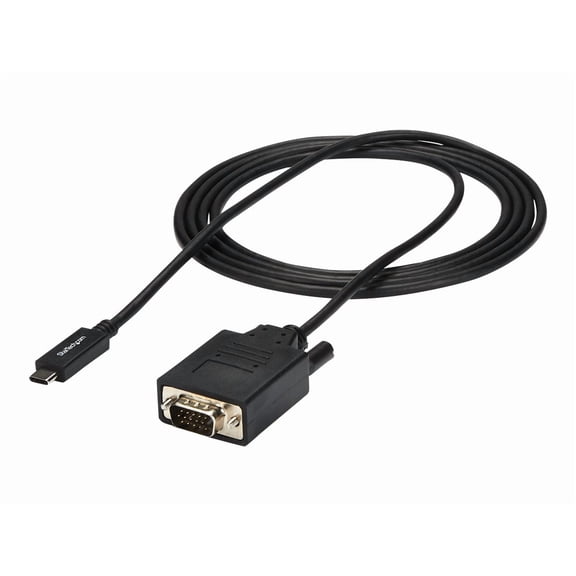 StarTech.com CDP2VGAMM2MB USB-C to VGA Adapter Cable - 2m (6 ft.) - 1920 x 1200