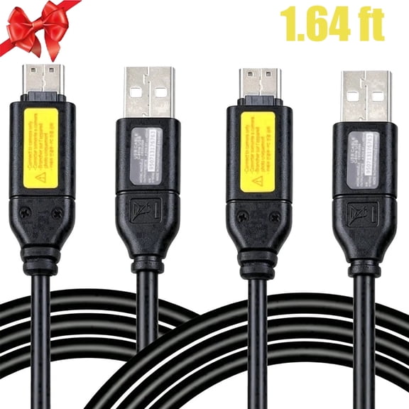 USB Cable Compatible with Samsung Camera Charger SUC-3 SUC-5 SUC-7 Compatible with L200, PL-120,P1000,TL-105,SL-420,TL-100,SH-100,ST-65,SL-201,PL-210,PL-200,TL-205,TL-100,PL-121