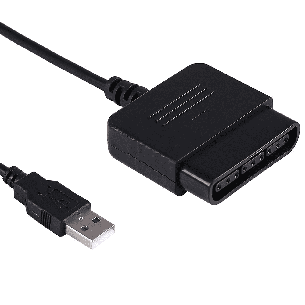 Adapter Cable for Sony Playstation 2 PS2 to PC USB Controller