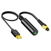 USB Cable Sound Converter Cable SPDIF Digital to Analog 3.5mm Sound Adapter Coaxial Stereo Sound Amplifiers