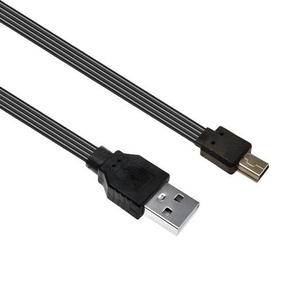 USB Cable USB 2.0 to USB Cable Fast Charging USB 2.0 Data Sync Flexible Silicone for Smartphones Tablets