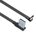 thumbnail image 1 of USB Cable Upgraded 90°& Gold-Plated Type C Fast Charging Cable Right Angled USB to USB C Data Charging Cable, 1 of 9