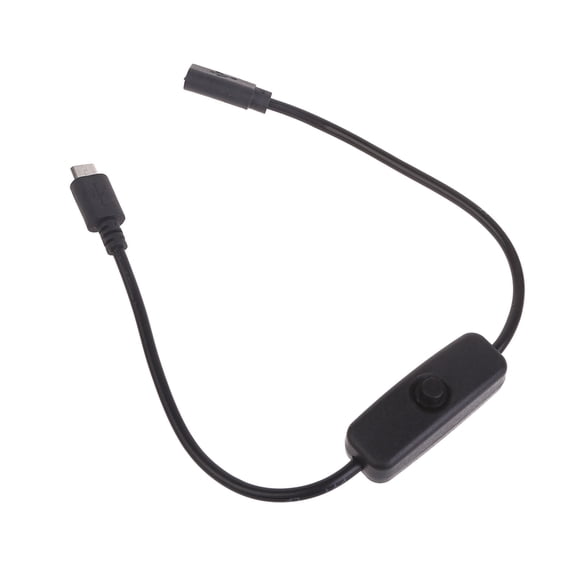 USB Cable with 501 Power Button Convenient Power Supply Extension Cord for and More