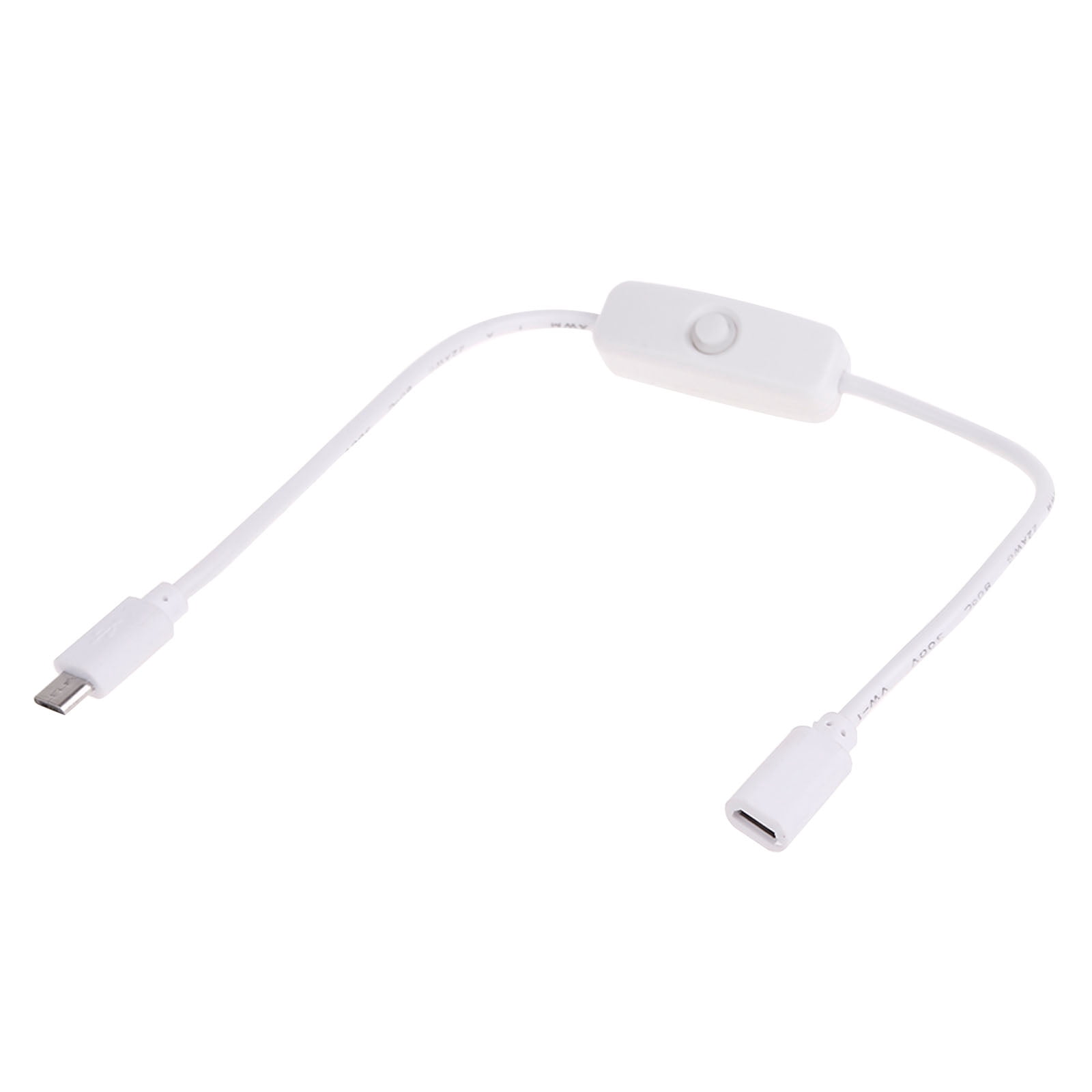 USB Cable with Power Button Convenient Power Supply Extension Cord for ...