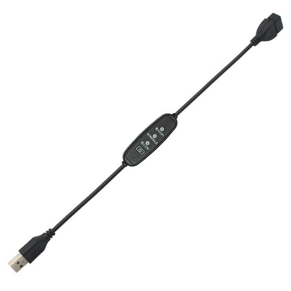 USB Cable with Switches Male to Female Speed Control Extension Cord ...