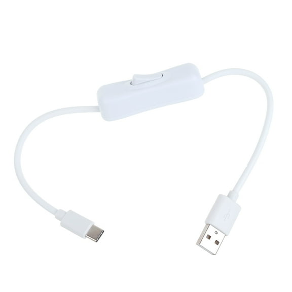 USB Cable withSwitch Type-C USB2.0 Adapter Cord 5V3A Type C to USB A Charger and Data Transfer forRaspberryPi 4B hubs