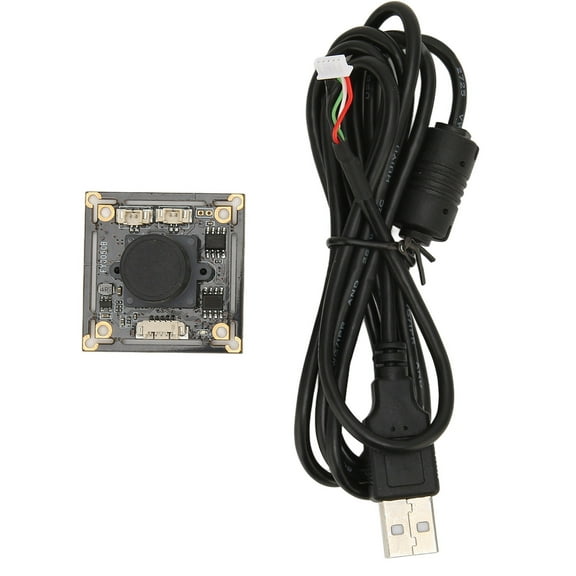 USB Camera Module 5MP Plug and Play Distortion Free 32.8ft Range Face Recognition Camera Board for Windows for Android