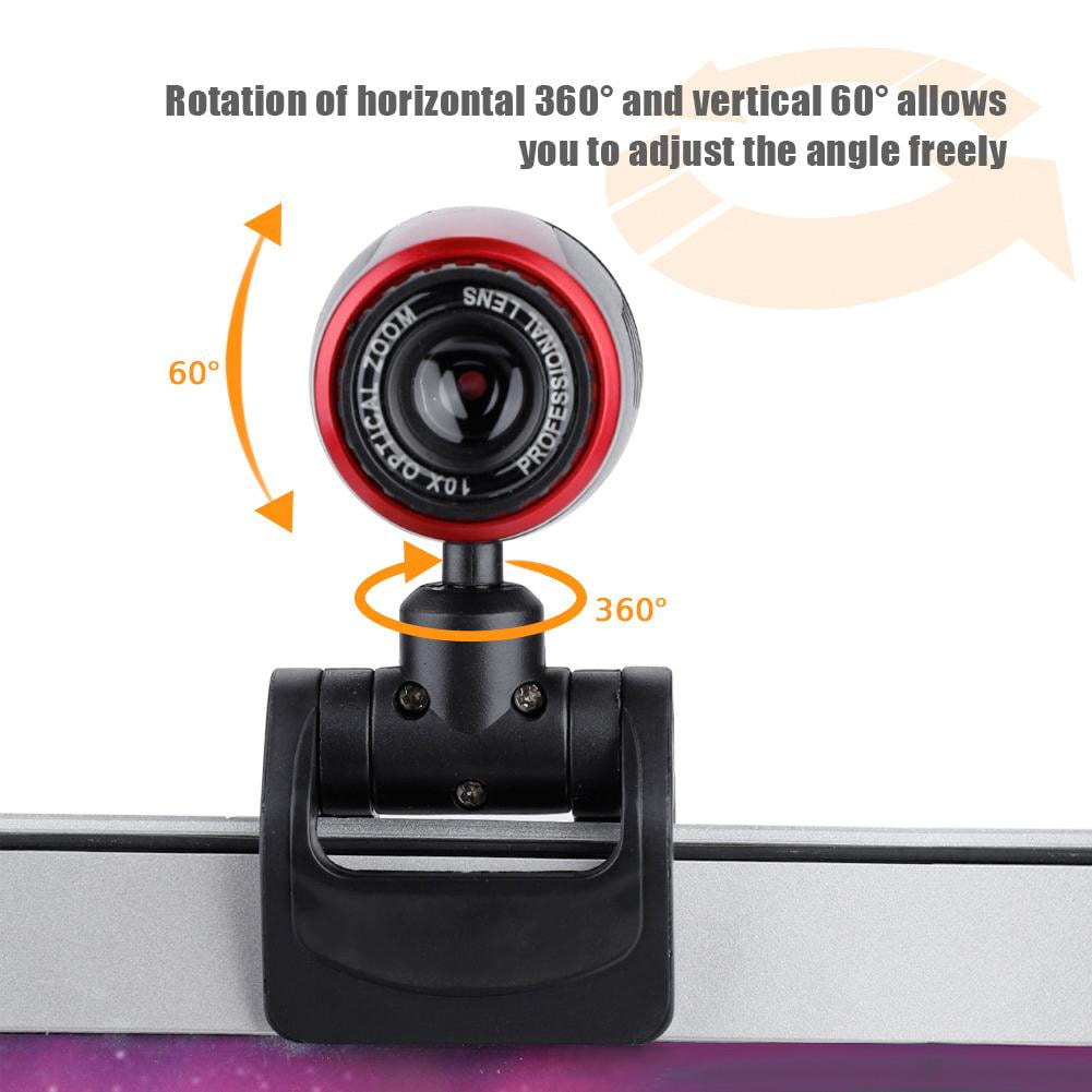 USB Camera USB2.0 with MIC 16MP HD Webcam Web Camera Cam 360 for Computer PC Laptop for Skype MSN Laptop Camera