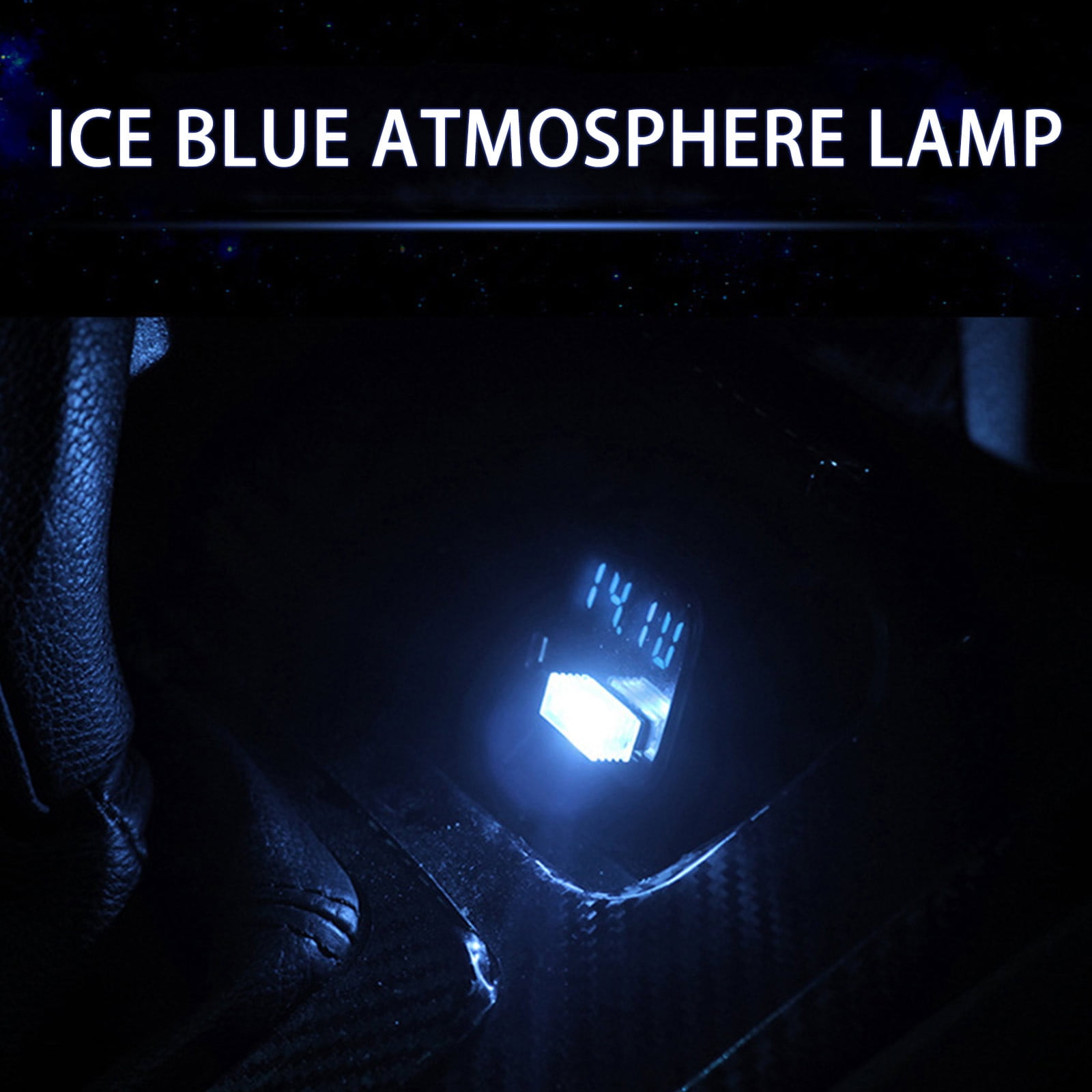 USB Ambient Lamp, Type-C LED Ambient Light 8 Colors RGB Dynamic Gradient Brightness Adjustable Interior Atmosphere Lamp~p104854022 - View #4