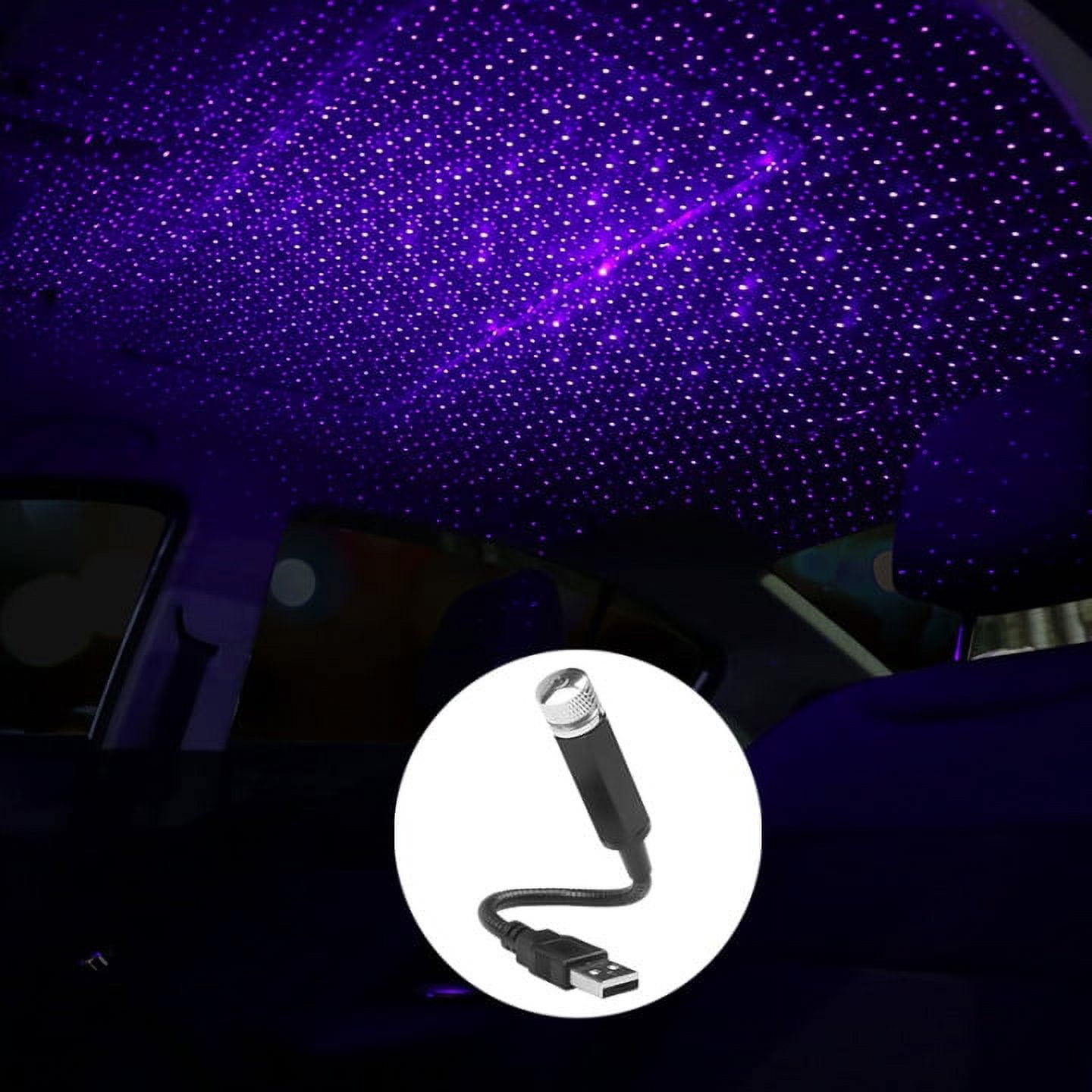 BukNikis Simple LED USB Light LED Car Interior Atmosphere Lamp Car Interior  Accessories Lighting (Green, 2 PCS)