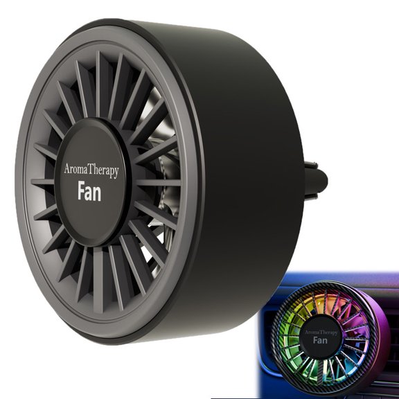 USB Car Fan, Cooling Fan for Car Air Vent, 3 Speeds & 360° Rotation Car Cooling Fan for Truck SUV RV, Vehicle Vent Scent Clip Diffuser Ornament Accessories