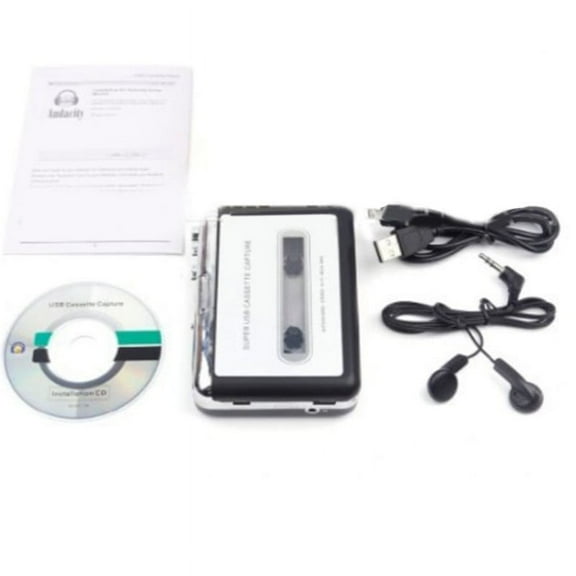 USB Cassette to MP3 Converter for HiFi Audio Quality, Transfer Tape to