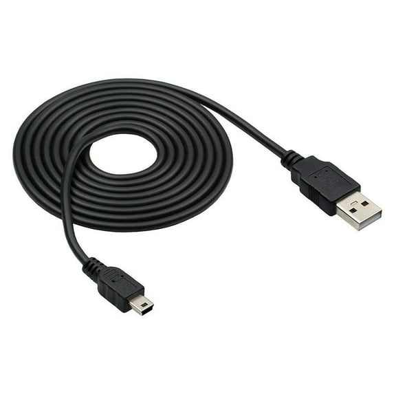 USB Charge Cable for PS3 Controller, Black