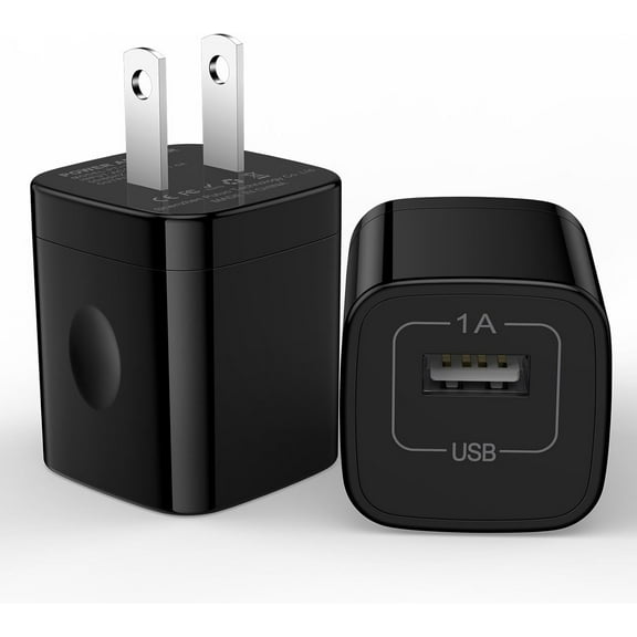 USB Charger Block,5V 1A Power Adapter Fast Charging Cube Box Single Port Android Phone USB Plug Adapter for Wall Outlet for iPhone 17 16 Pro Max/16 Plus/16/15/14,Samsung Galaxy S25 Ultra/S24/S23/S22