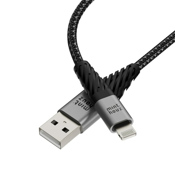 USB Charger Cable MINTHOUZ [6ft] USB Charger Cable with 480Mbps Transferring Data & MFi Certified Lightning Cable for iPhone