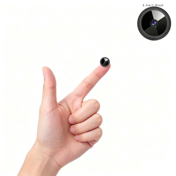 USB Charger Camera,HD WiFi Mini Security Cam for Indoor/Outdoor, Nanny Cam with Night Vision, Motion Detection, App Live Feed, Compatible with Smartphones & Tablets, Ideal for Baby/Pet Monitoring